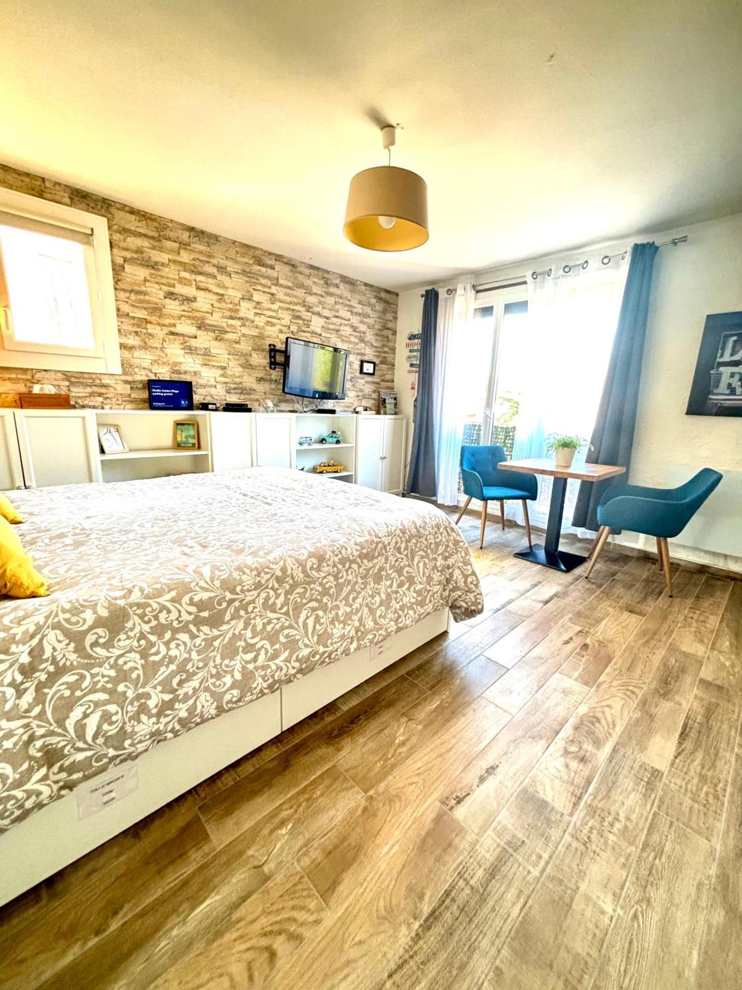 Studio Centre Plage Parking Gratuit 콜리우르 외부 사진